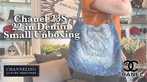 chanel 22 small|chanel 22 denim.